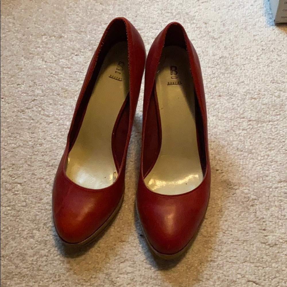 GUC bakers red heels